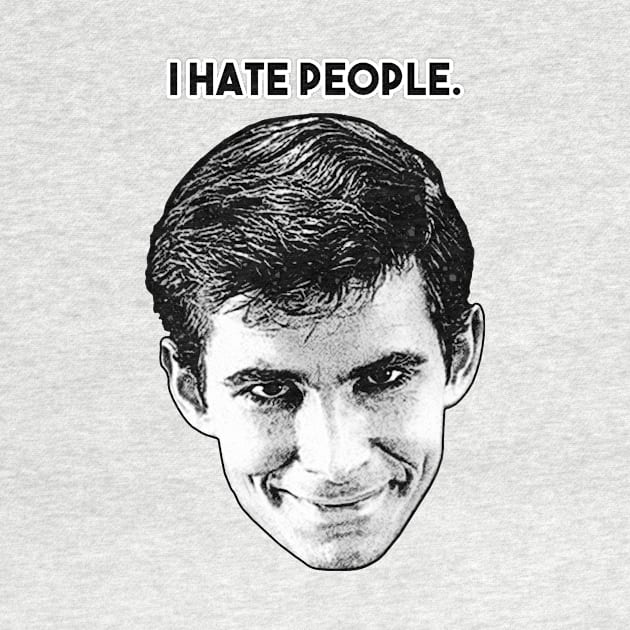 I hate people. by BigOrangeShirtShop